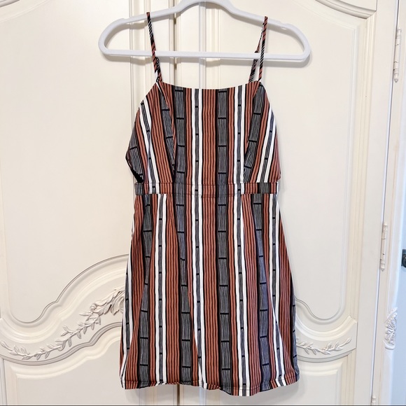 Forever 21 Dresses & Skirts - Forever 21 Cutout Sides Bodycon Striped Mini Dress COPY